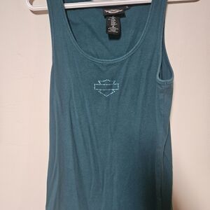 Harley-Davidson Turquoise Tank Top